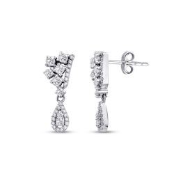 0.64 Carat Diamond Trend Earrings