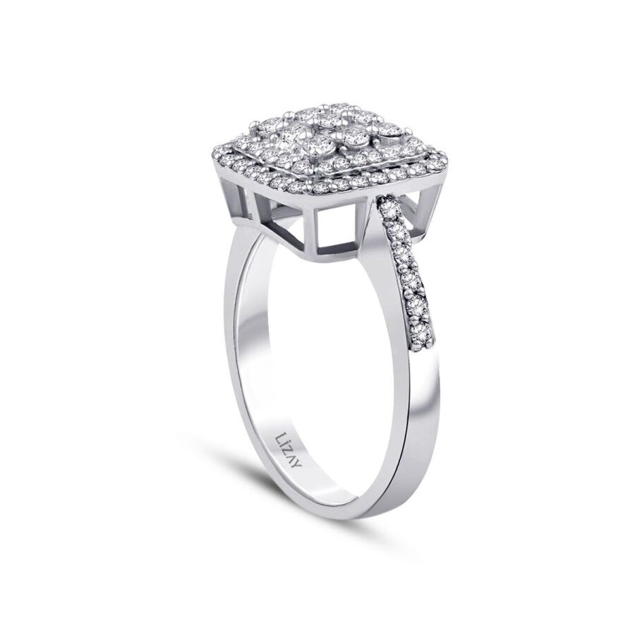 0.83 Carat Diamond Trend Ring
