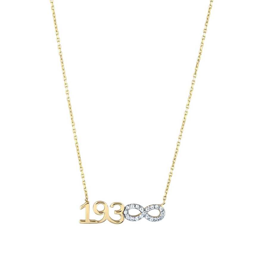Gold Infinity Necklace