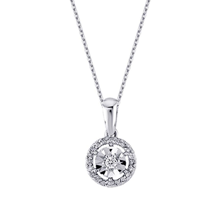 0.07 Carat Diamond-Effect Ring