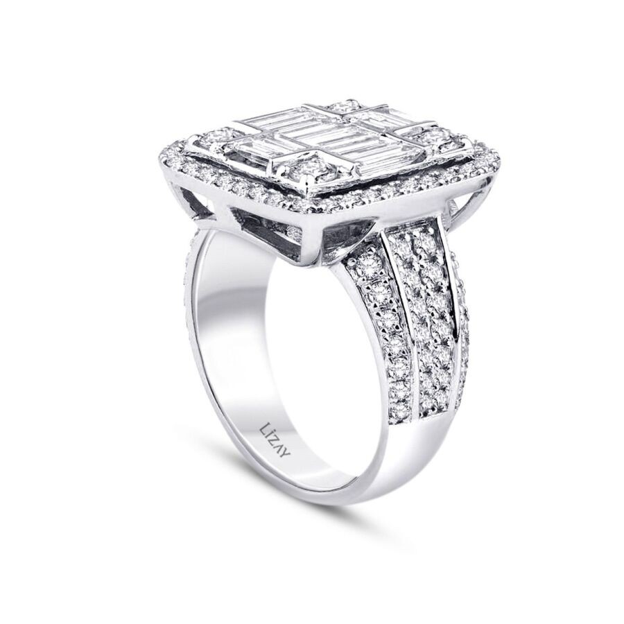 2.24 Carat Diamond Baguette Ring