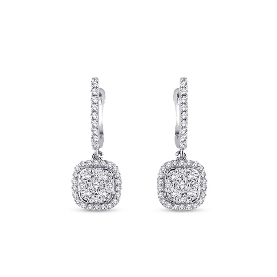 0.68 Carat Diamond Trend Earrings