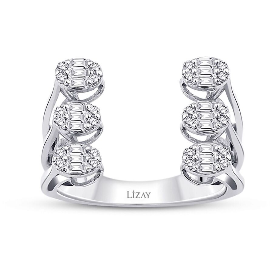 0.39 Carat Diamond Baguette Ring