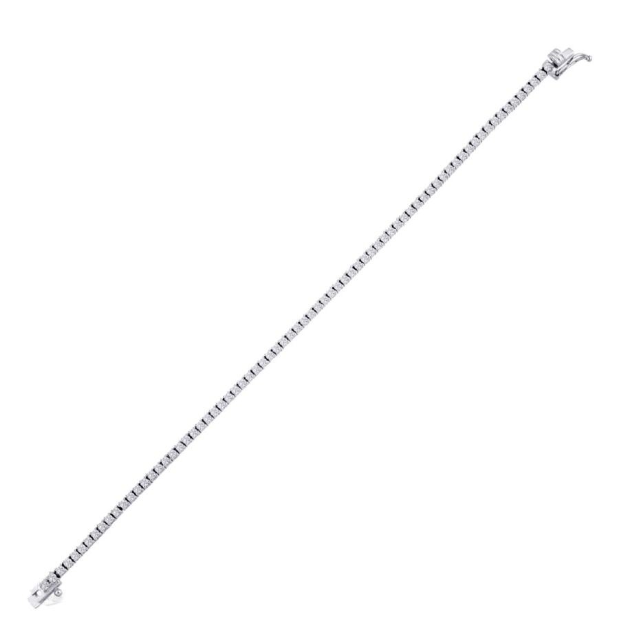 3.38 Carat Diamond Tennis Bracelet