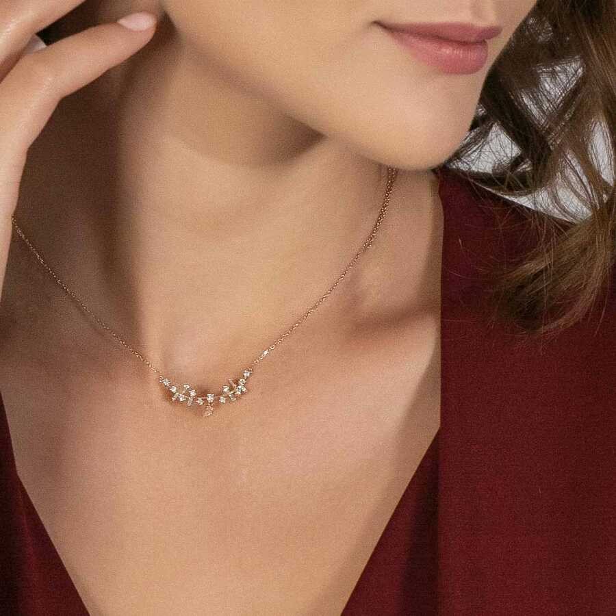 0.37 Carat Diamond Trend Necklace