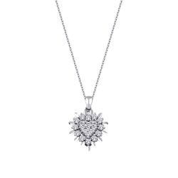 0,41 Karat Diamant Trend Halskette