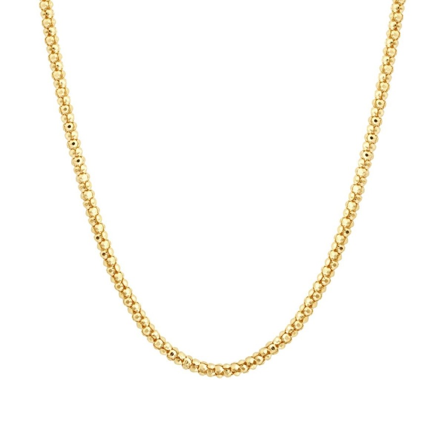 Gold Ball Chain Necklace