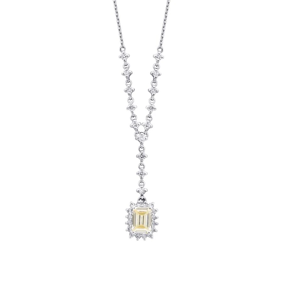 2.12 Carat Diamond Fancy Necklace