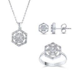 Gold Hexagonale Baguette Set