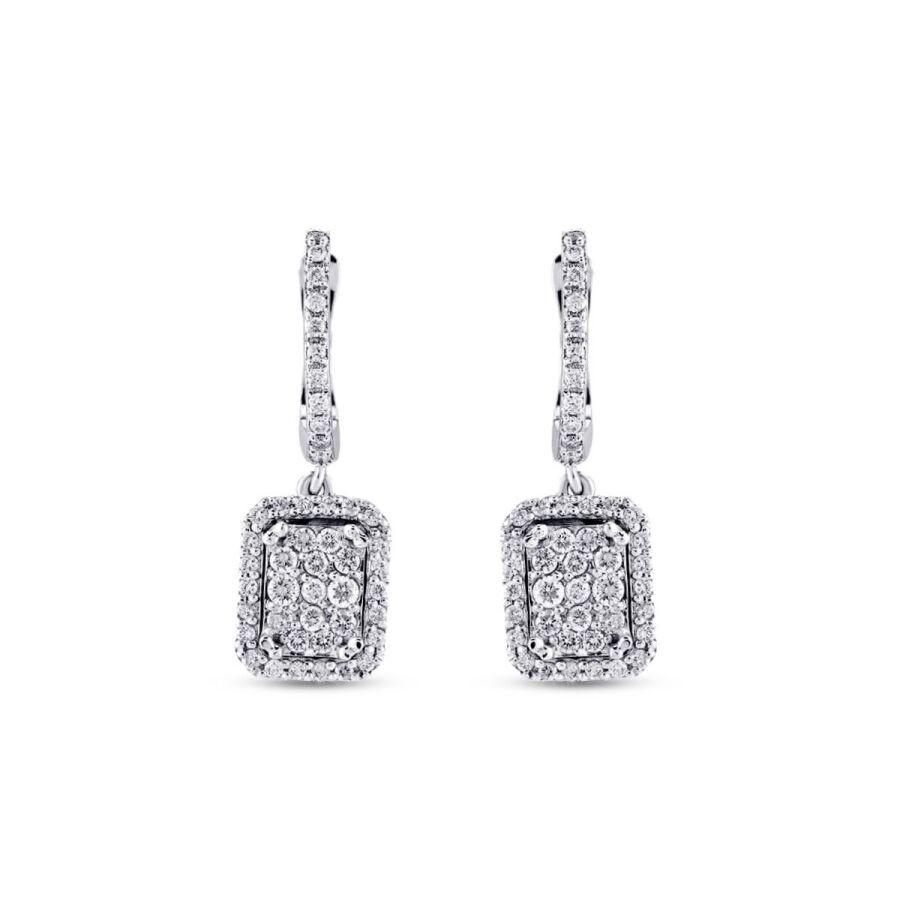 0.57 Carat Diamond Trend Earrings
