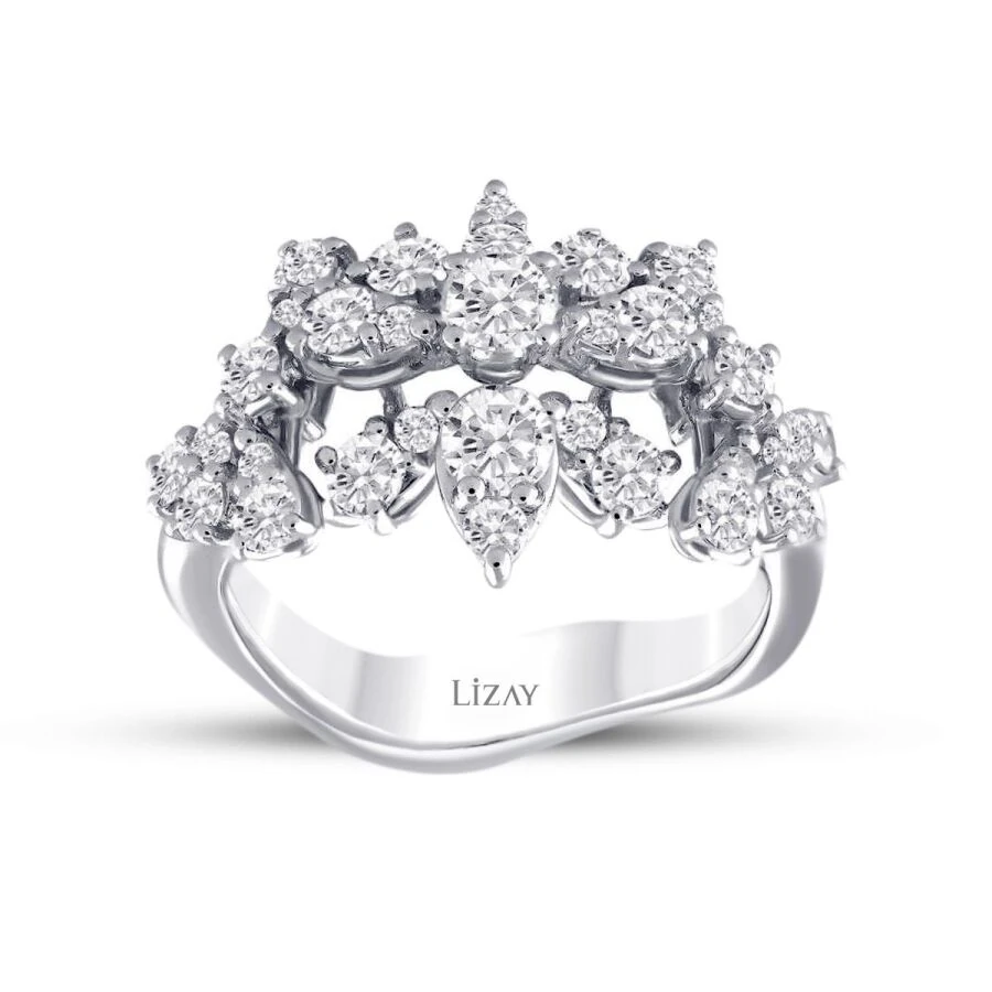 1.71 Carat Diamond Trend Ring