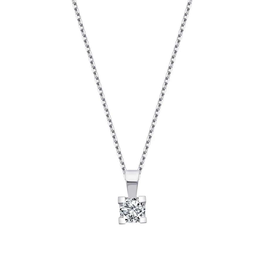 0.15 Carat Diamond Solitaire Necklace