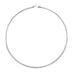 2.45 Carat Diamond Tennis Necklace