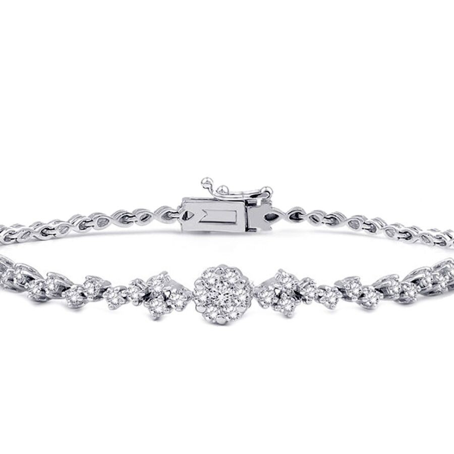 0.93 Carat Diamond Trend Bracelet