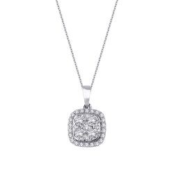 0.43 Carat Diamond Trend Necklace