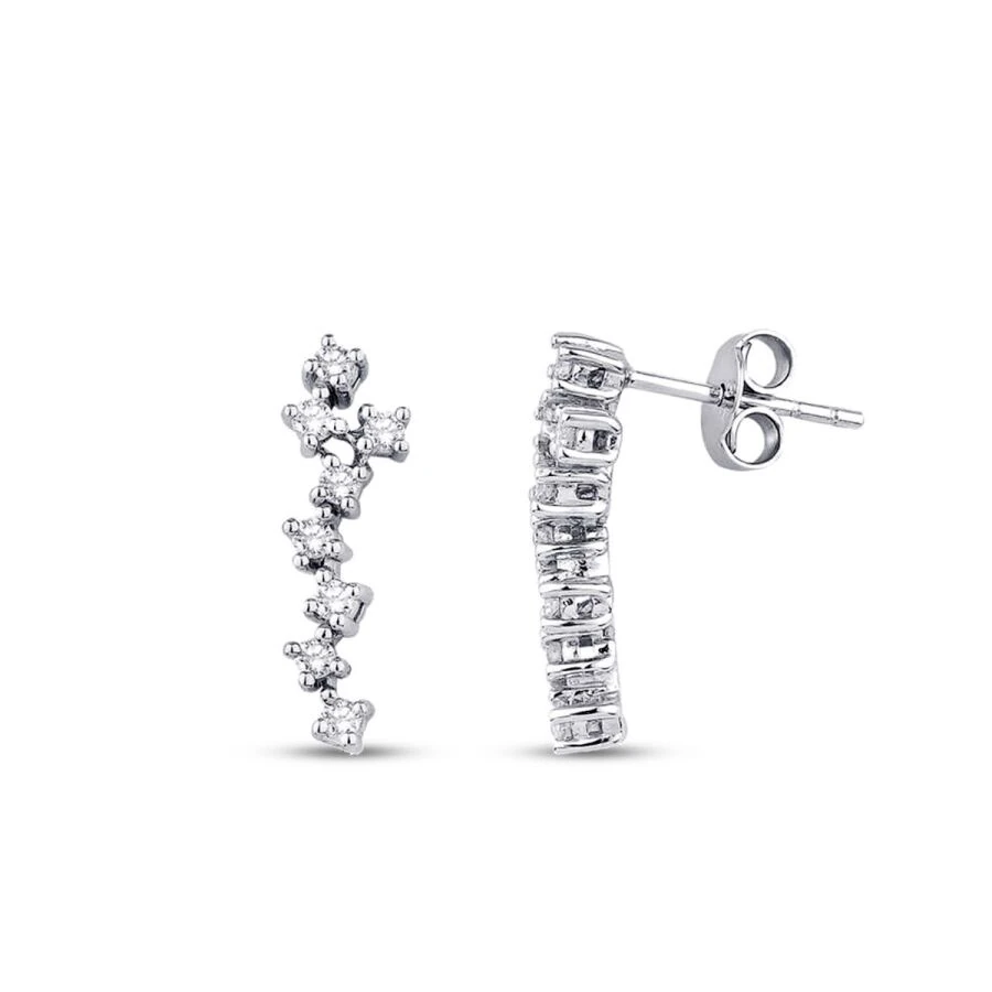 0.31 Carat Diamond Trend Earrings