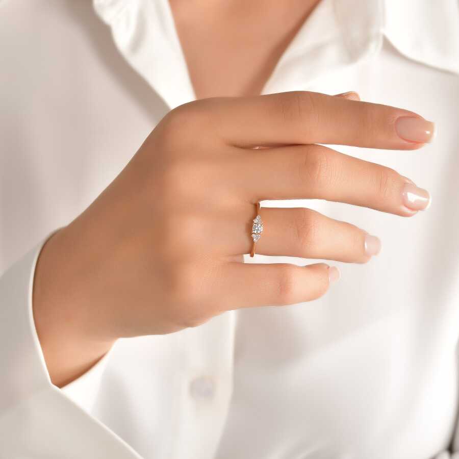 0.28 Carat Diamond Trend Ring