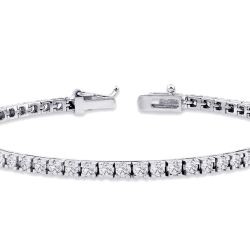 3.89 Carat Diamond Tennis Bracelet