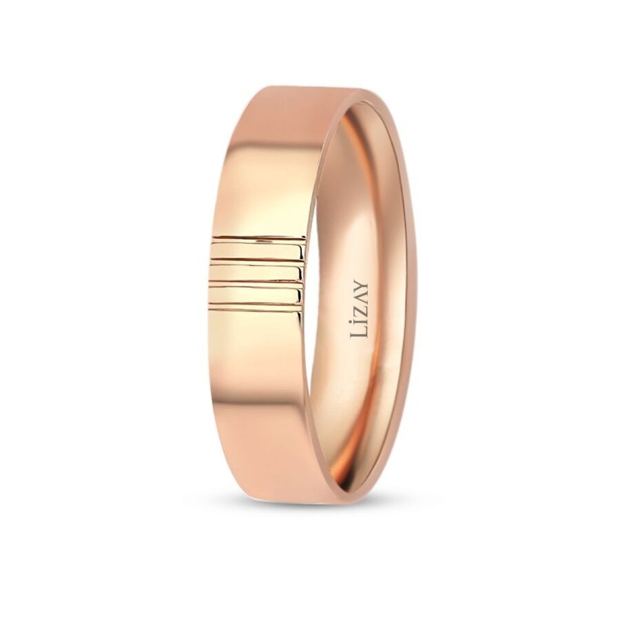Roségold Ehering