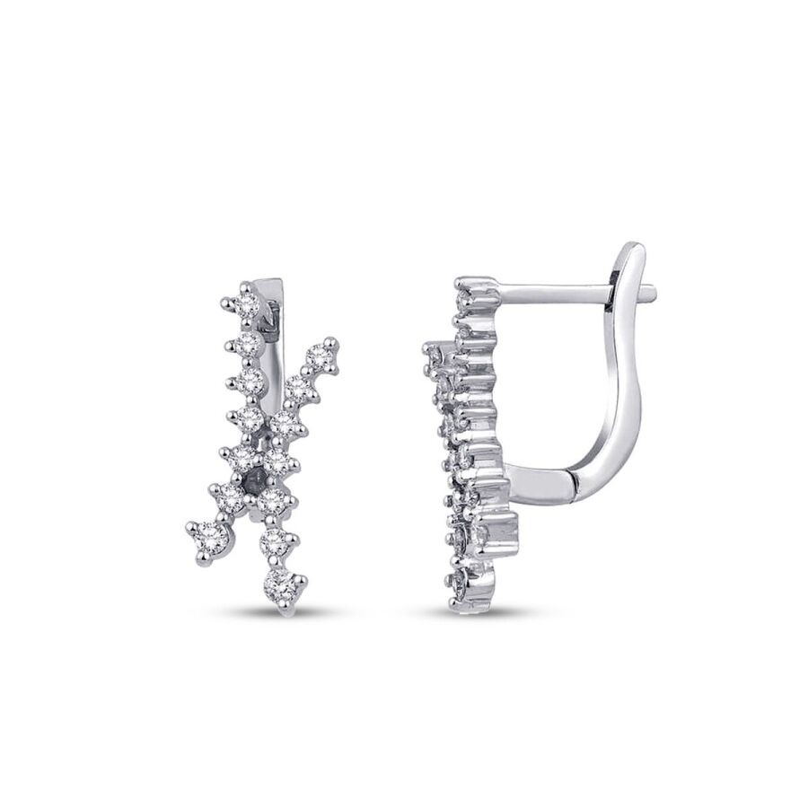 0.41 Carat Diamond Trend Earrings