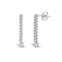 0,39 Karat Diamant Trend Ohrringe