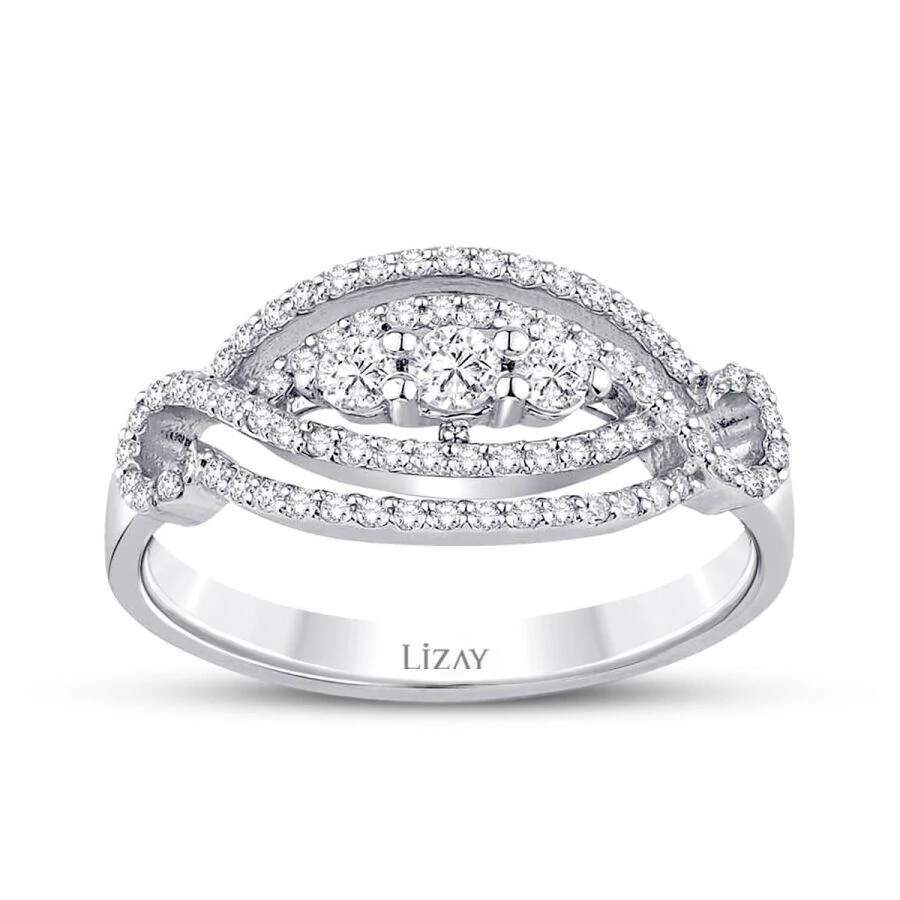 0.45 Carat Diamond Trend Ring