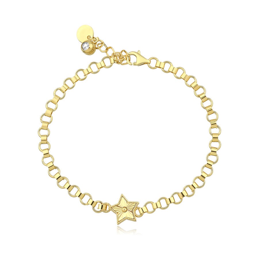 Gold Star Bracelet