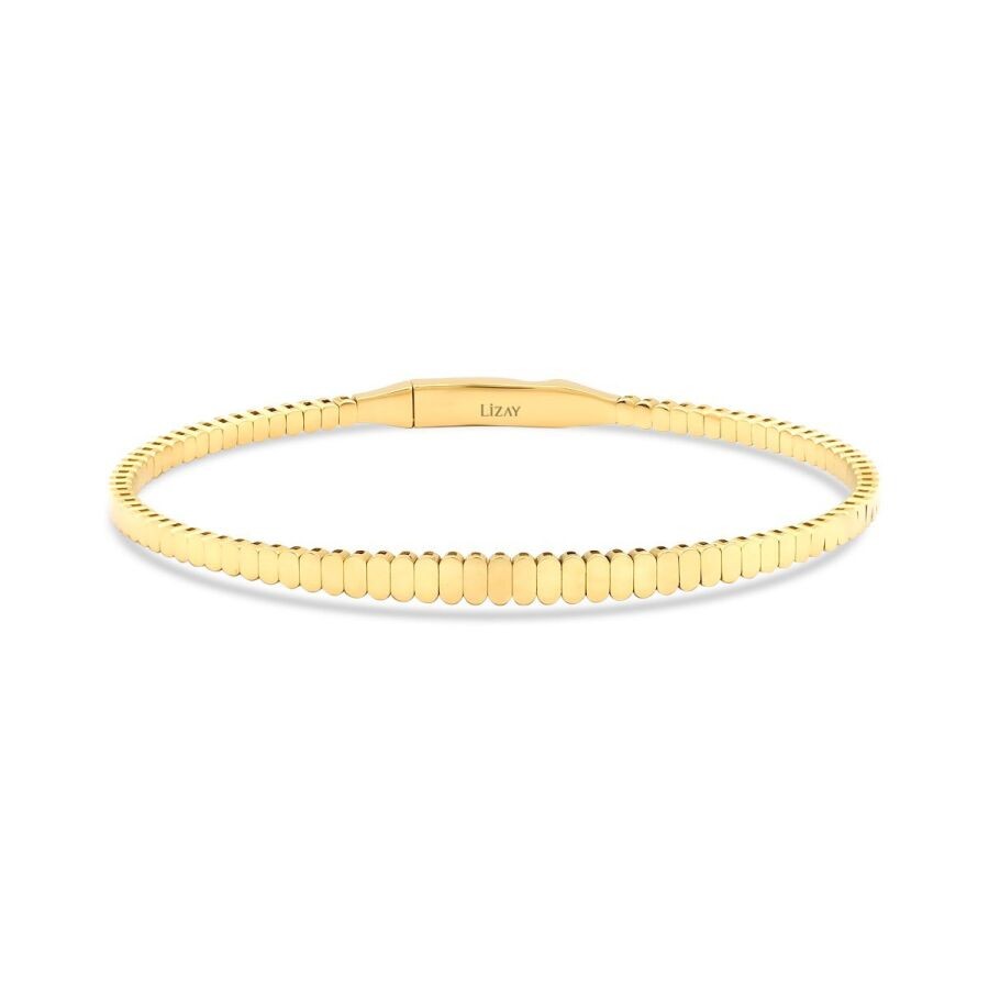 Gold Modern Bangle