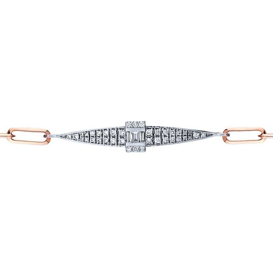 0.40 Carat Diamond Baguette Bracelet