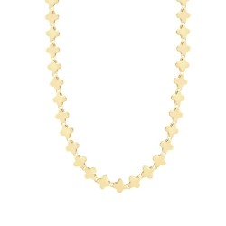 Gold Kleeblatt-Kette