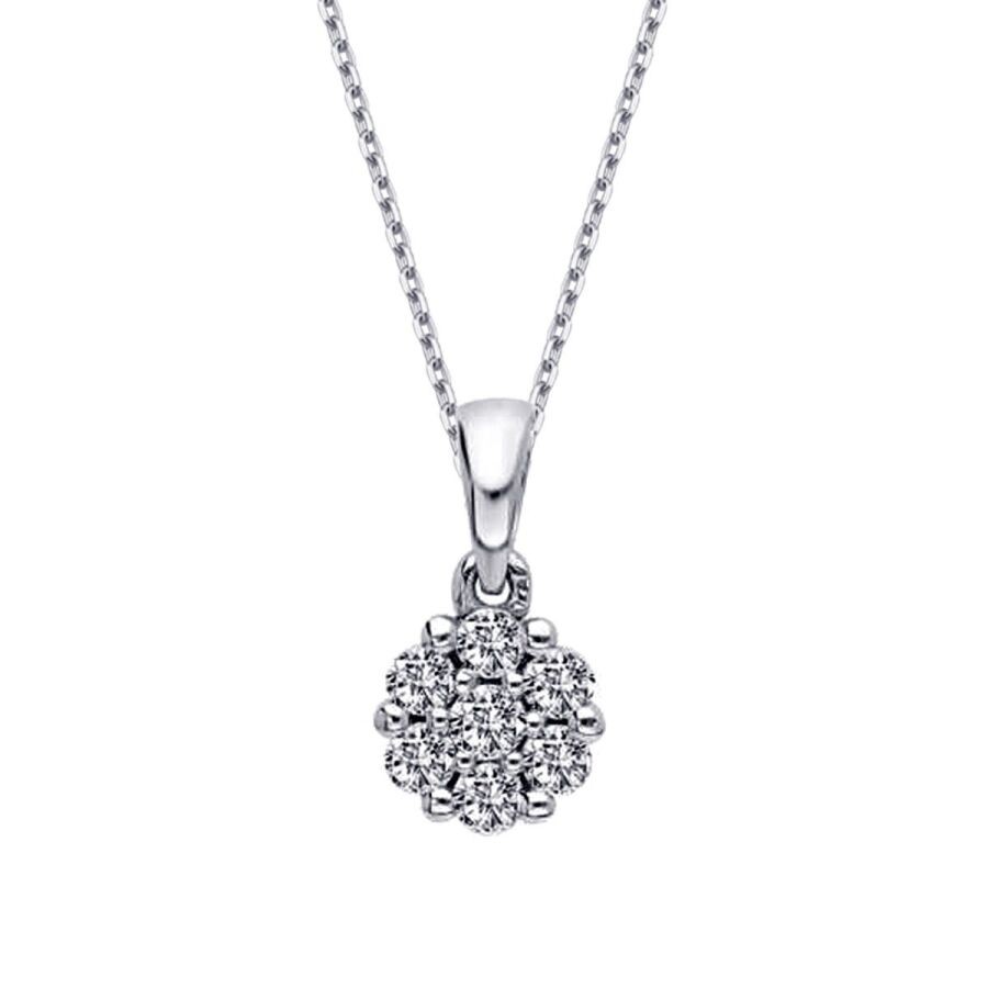 0.19 Carat Diamond Necklace