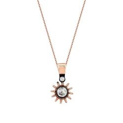 0.09 Carat Diamond Solitaire Necklace