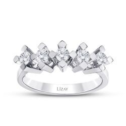 0.50 Carat Diamond Five-Stone Ring