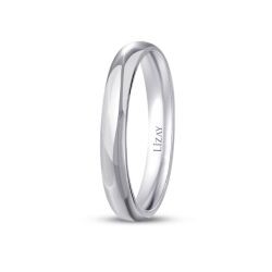 White Gold Classic Wedding Band