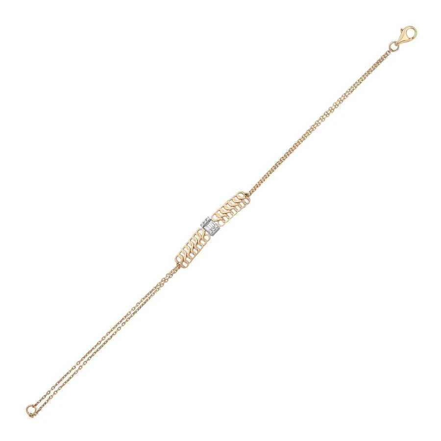 0.32 Carat Diamond Baguette Bracelet