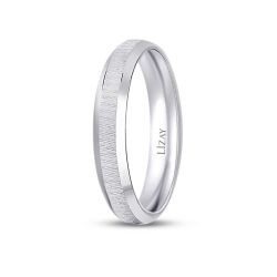 White Gold Classic Wedding Band