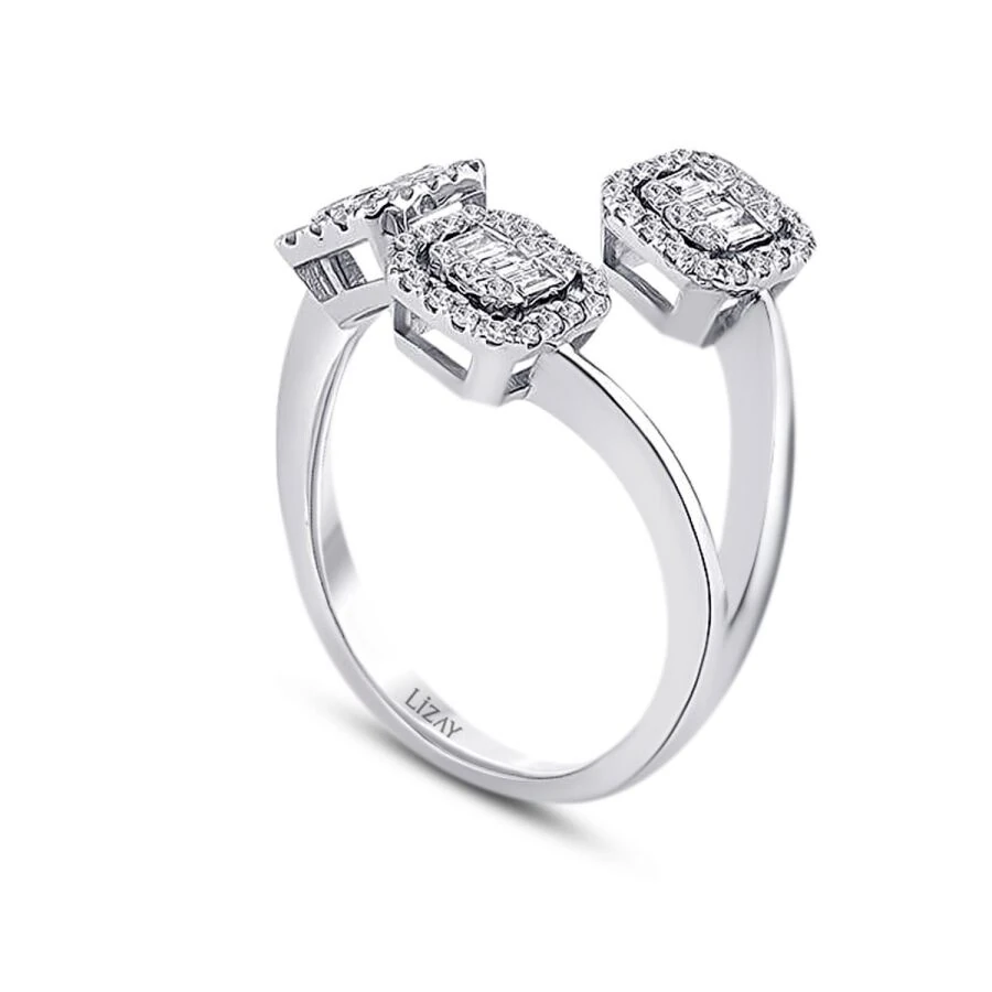 0.51 Carat Diamond Baguette Ring