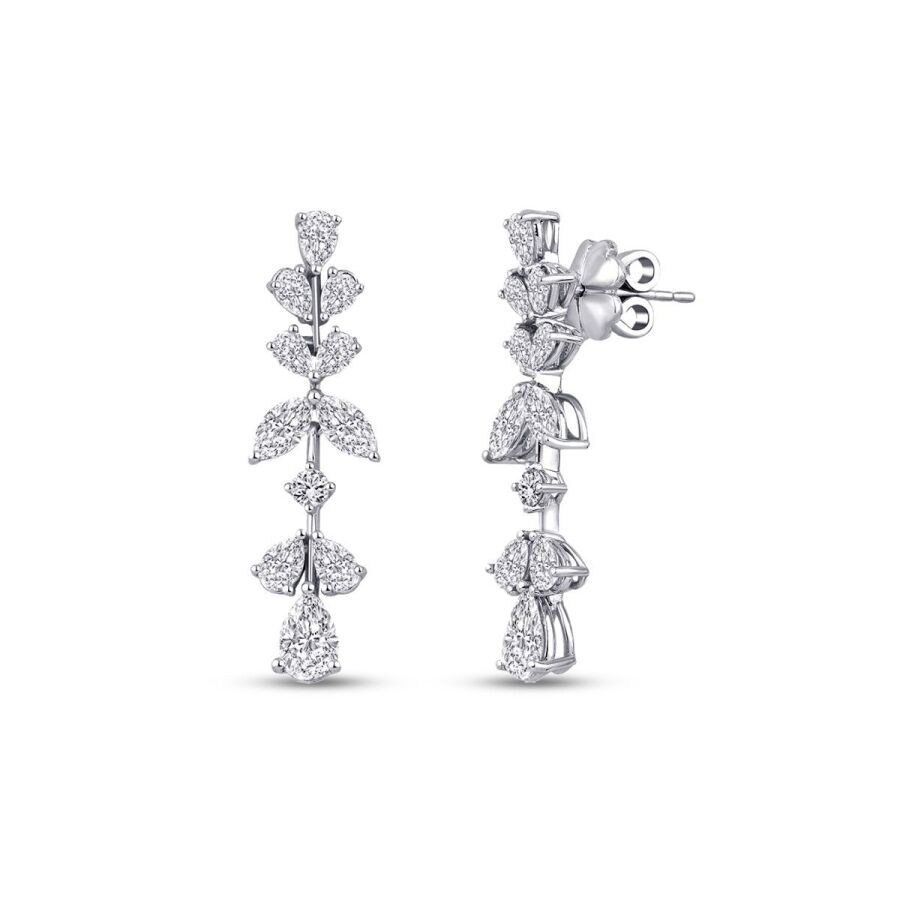 3.21 Carat Diamond Trend Earrings