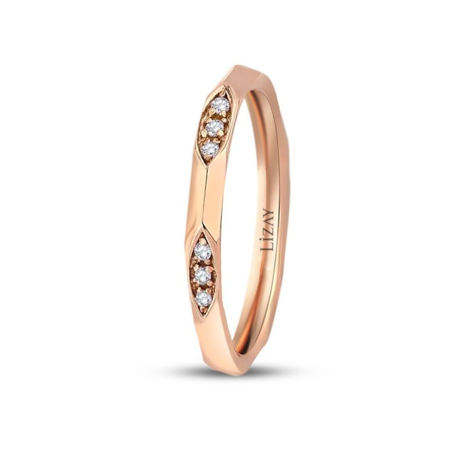 Roségold Ehering