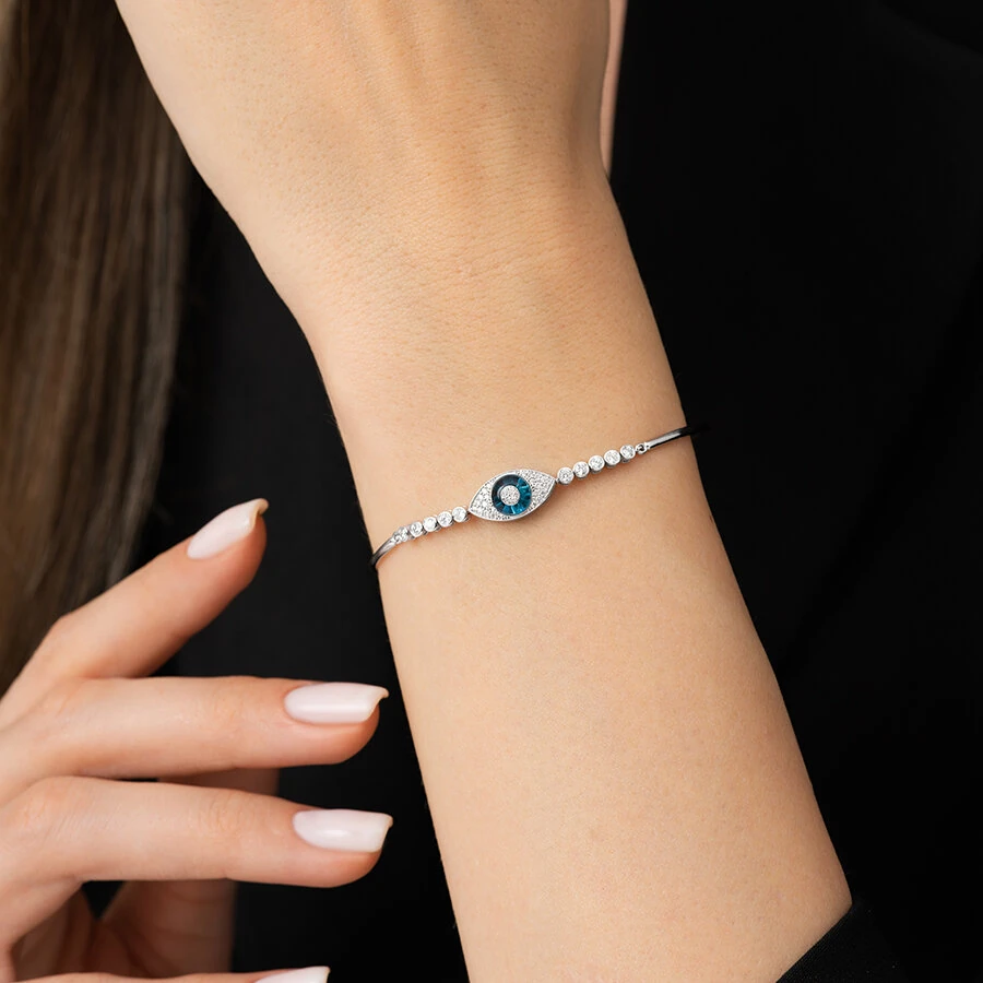 0.35 ct. Diamant Auge Armreif