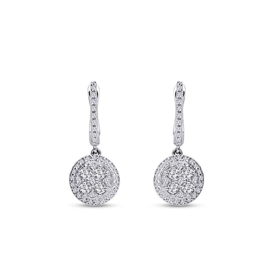 0.78 Carat Diamond Trend Earrings