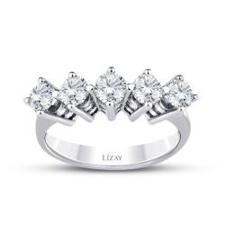1.16 Carat Diamond Five-Stone Ring