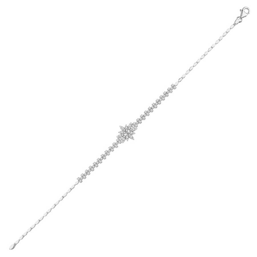 Gold Tennis Trend Bracelet