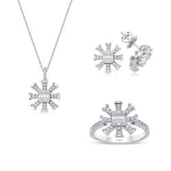 0.97 Carat Diamond Baguette Set