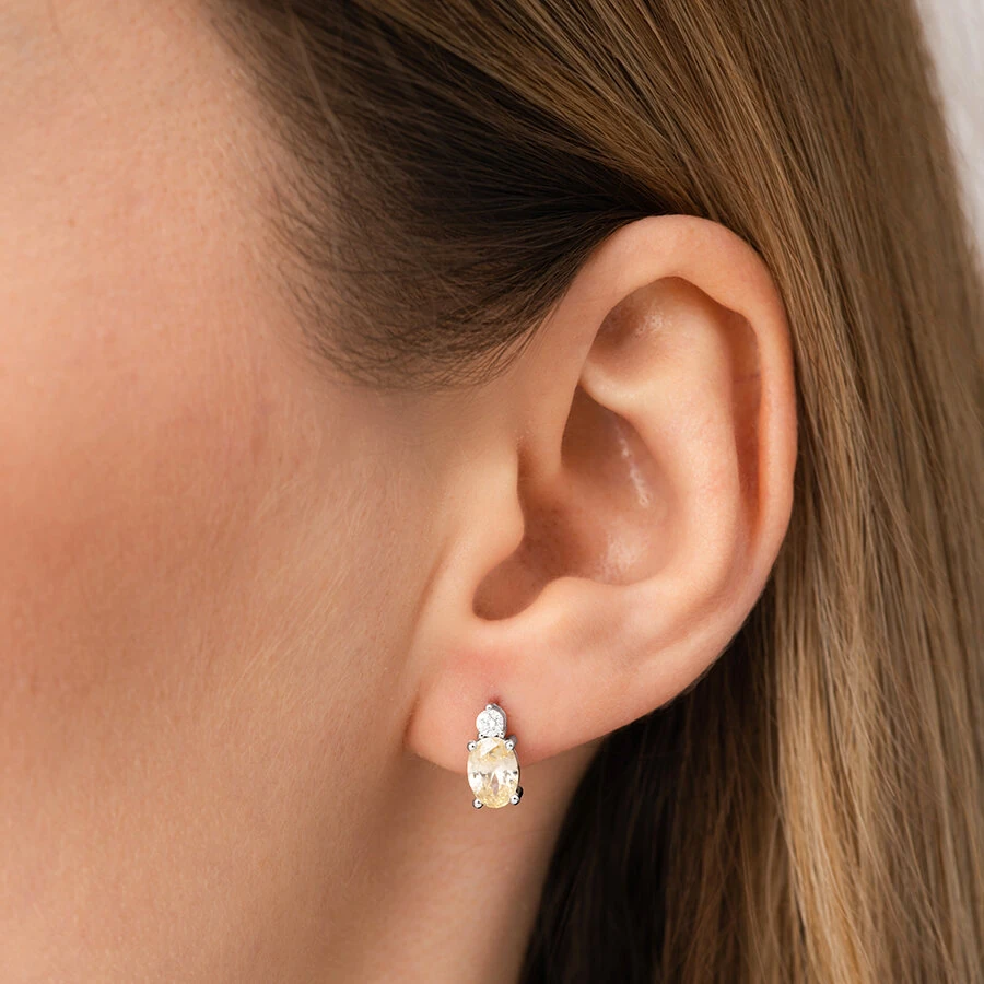 2.52 ct. Diamant Fantasie Ohrringe