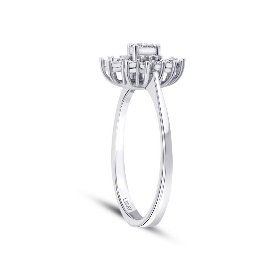 0.09 Carat Diamond Trend Ring