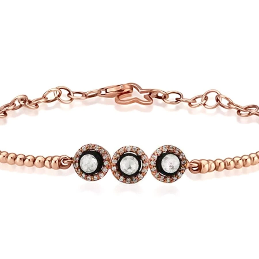 0.37 Carat Diamond Tria Bangle