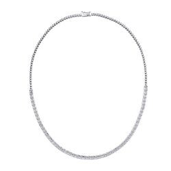 4.70 Carat Diamond Tennis Necklace