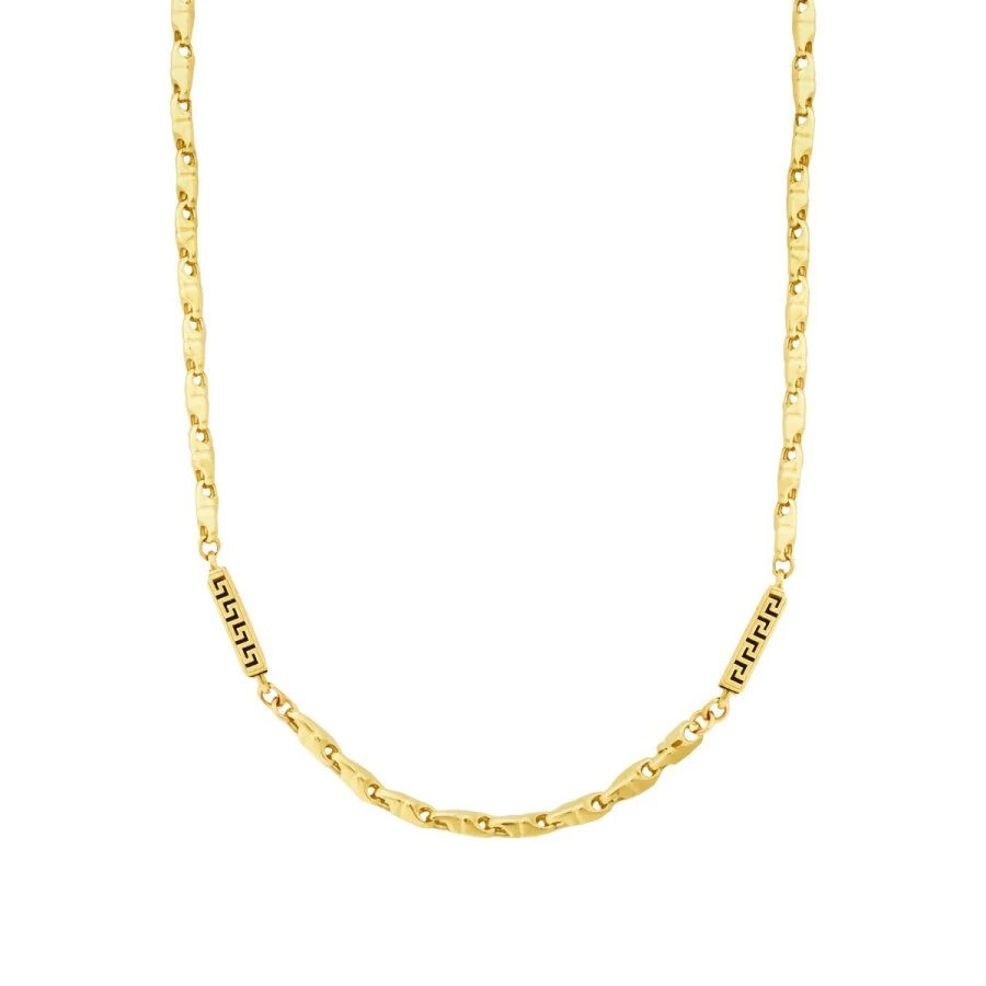 Gold Men’s Symbol Twist Chain