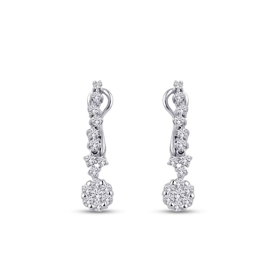 0.90 Carat Diamond Trend Earrings